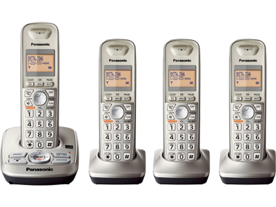 KXTG4224N RB 4 HANDSET PHONE W/ANS.